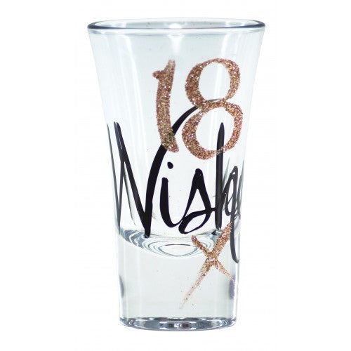 18 WISHES ROSE GOLD SHOT GLASS