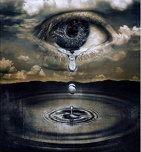 TEARS 30 X 30 DIAMOND ART 