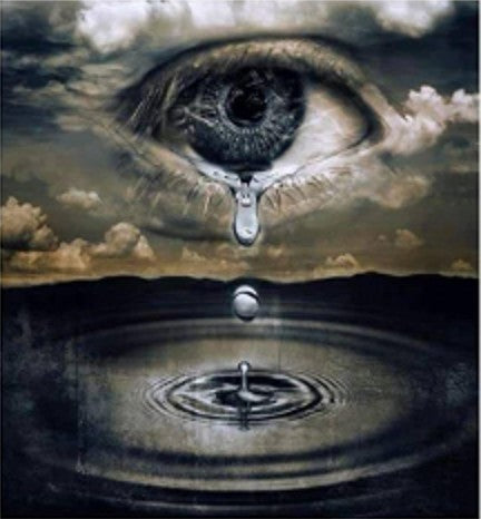TEARS 30 X 30 DIAMOND ART 
