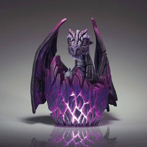 EDGE LIT DRAGON EGG - PURPLE/BLACK