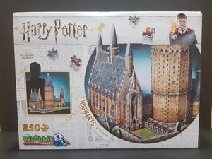 HARRY POTTER 3D JIGSAW PUZZLE HOGWARTS GREAT HALL