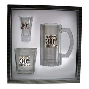 30TH BIRTHDAY BADGED GIFT PACK