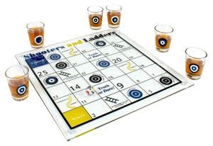 SHOOTERS & LADDERS DRINKING GAME