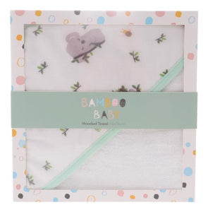 BAMBOO BABY HOODED TOWEL GIFT PACK - KOALAS