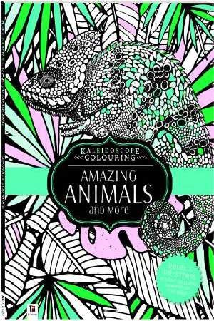 KALEIDOSCOPE COLOURING BOOK AMAZING ANIMALS & MORE
